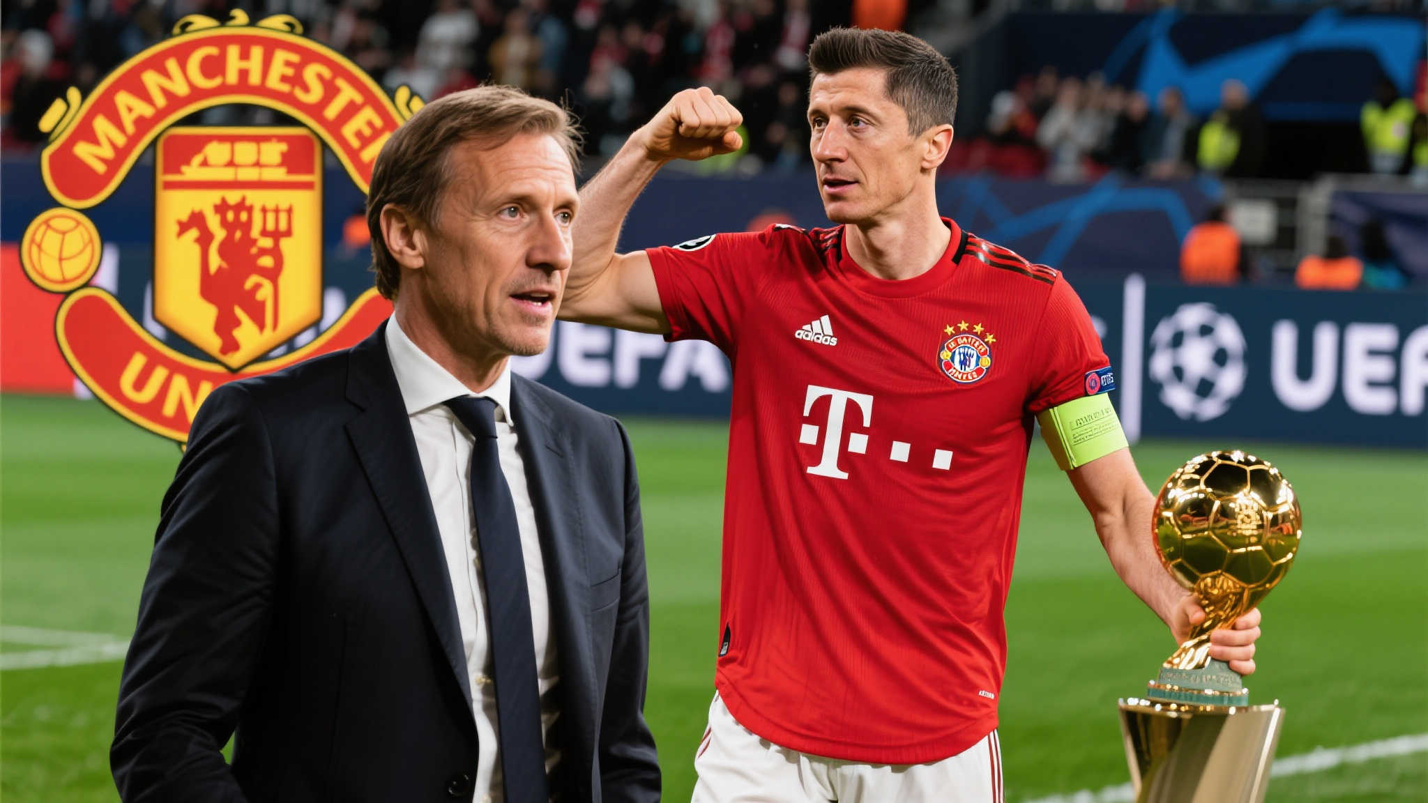 库什恰克看好曼联问鼎欧联，莱万动态引关注